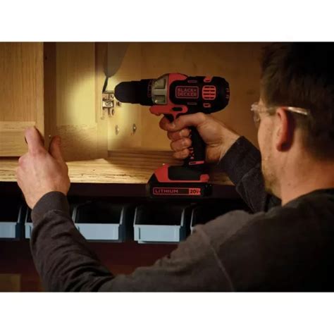 Black Decker Volt Max Lithium Ion Cordless Matrix Drill Driver With