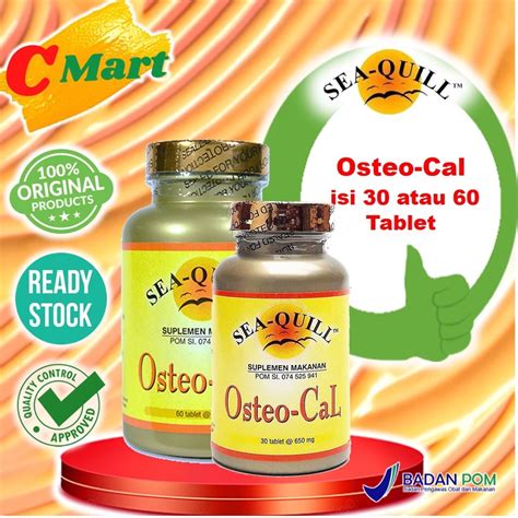 Jual Sea Quill Osteo Cal Isi Tablet Atau Tablet Sea Quill