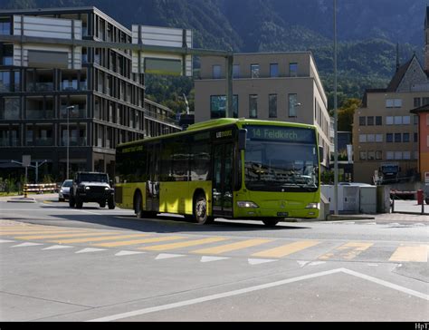 LieMobil - Mercedes Citaro Nr.16 FL 39816 unterwegs in Schaan am 30.09. ...