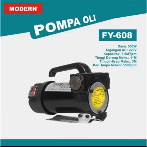 Jual Modern Fy Pompa Minyak Oli Solar Bensin Oil Pump Listrik