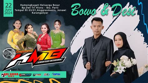 Live KMB GEDRUG SRAGEN ARS SOUND JILID 3 Midodareni DESY BOWO