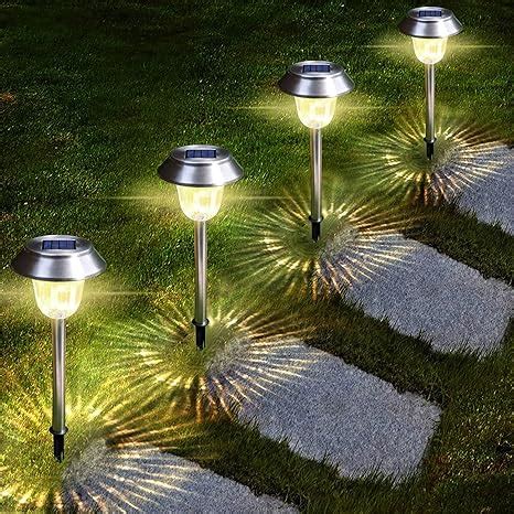 VILYLA Solarlampen für Außen 6 Stuck LED Solarleuchten Garten IP65