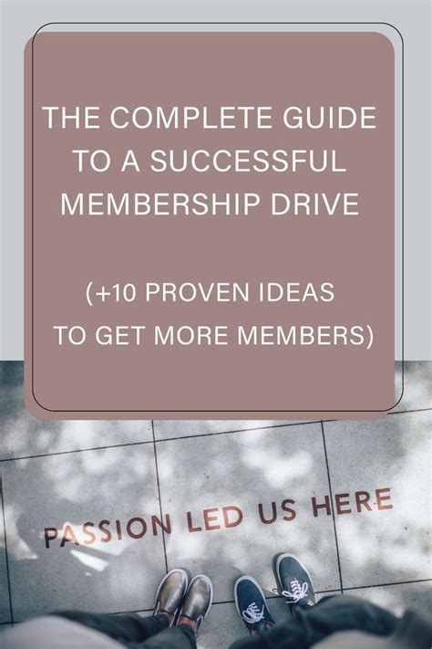 The Complete Guide to a Successful Membership Drive (+10 Proven Ideas to Get More Members) in ...