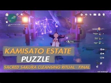 Genshin Impact Kamisato Estate Sacred Sakura Cleansing Ritual