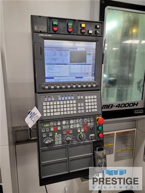 Okuma Mb H Cnc Axis Horizontal Machining Center Machining