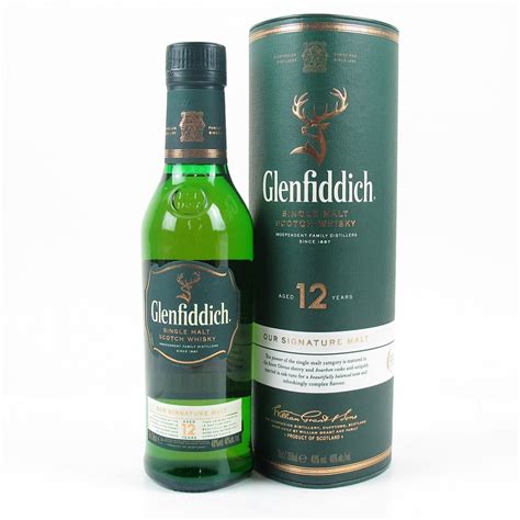 Glenfiddich 12 Year Old 35cl Whisky Auctioneer