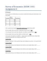 Assignment Econ Js Docx Survey Of Economics Econ Assignment