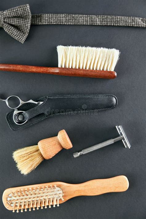 Barber Shop Tools and Equipment. Men`s Grooming Tools Stock Image ...