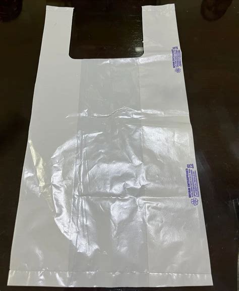 Ldpe X Inch D Cut Plain Ld Plastic Carry Bag At Rs Kg In