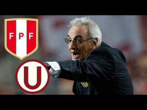 Reynoso Llego Acuerdo Con La Fpf Universitario Busca Dt Fossati Nuevo