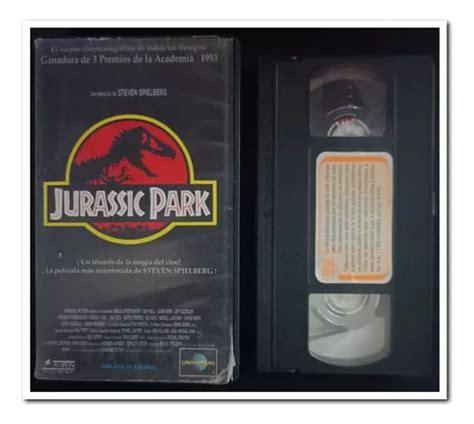 Jurassic Park Vhs Edición 1993 Español Cuotas Sin Interés