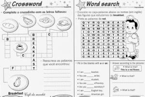 Atividades De Ingl S Ano Fundamental Atividades Pedag Gicas