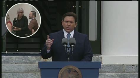 Desantis Speaks At 2023 Inauguration Florida Is Where Woke Goes To