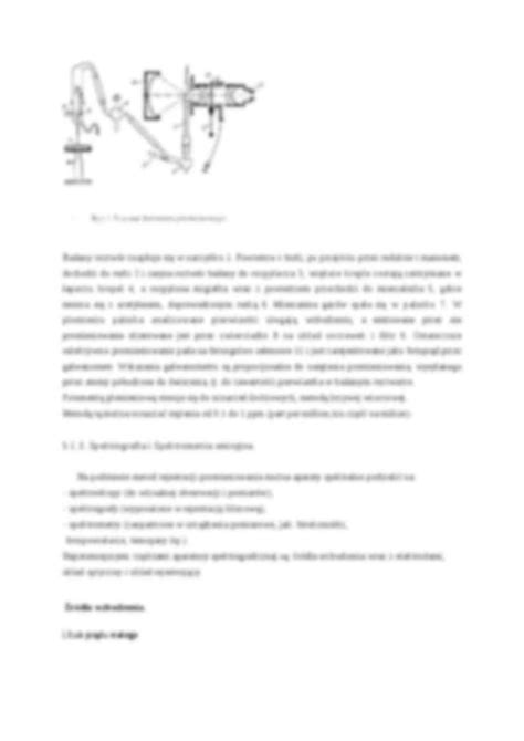 Spektroskopia Atomowa Om Wienie Notatek Pl