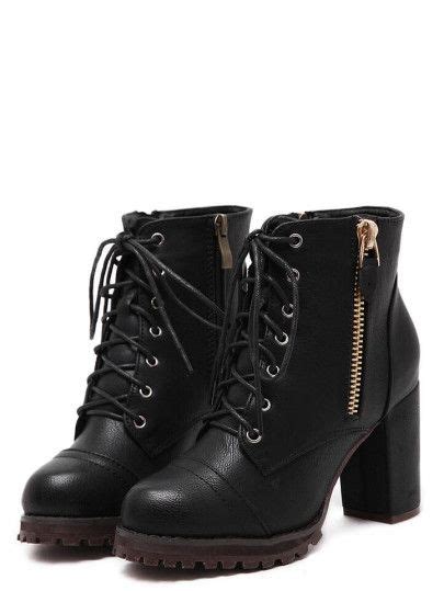 Shoes160726810 1 Short Heel Boots Lace Up Heel Boots Lace Up High