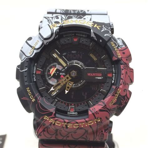 G-SHOCK G-SHOCK Watch One Piece Collaboration GA-110JOP-1A4JR CASIO Casio ONE-PIECE Anime Rare ...