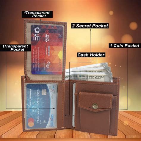 Male Bi Fold Brown Men Leather Wallet Card Slots At Best Price In