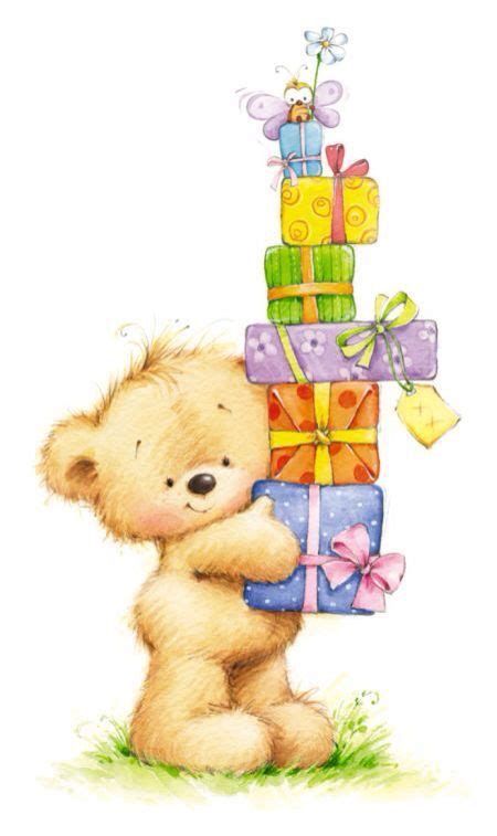 ┌iiiii┐ Happy Birthday Happy Birthday Wishes Bear Cartoon Bear Art