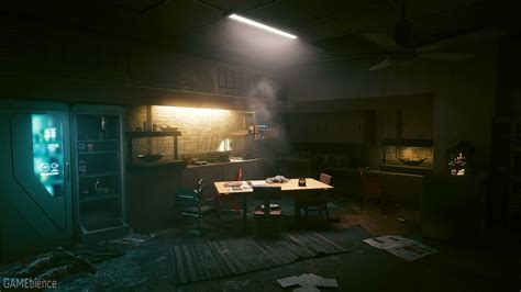 5 Hour Cyberpunk 2077 Abandoned Apartment Kitchen 2 Ambience YouTube