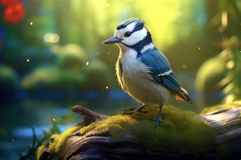 Premium AI Image | bird images in forest photography