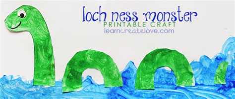 Printable Loch Ness Monster Craft