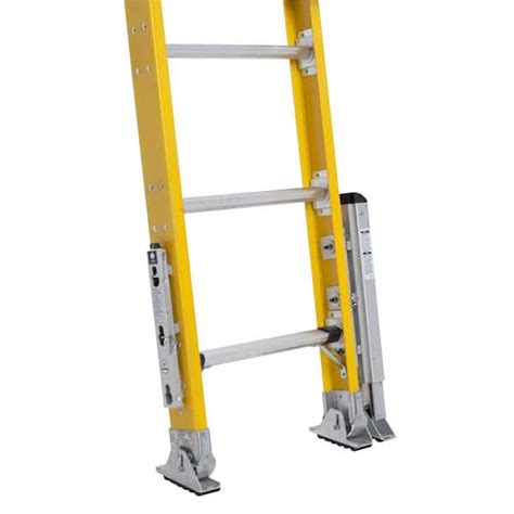 Werner 20 Fiberglass D Rung Leveling Extension Ladder With 48 OFF