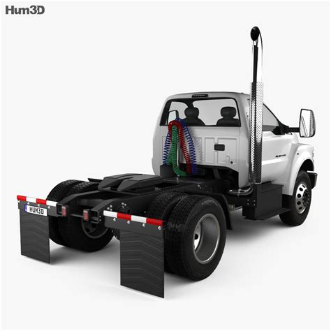 Ford F 650 F 750 Regular Cab Tractor 2019 3d Model Vehicles On Hum3d