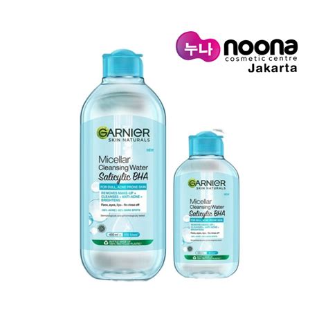 Jual GARNIER MICELLAR CLEANSING WATER SALICYLIC BHA 125ML 400ML