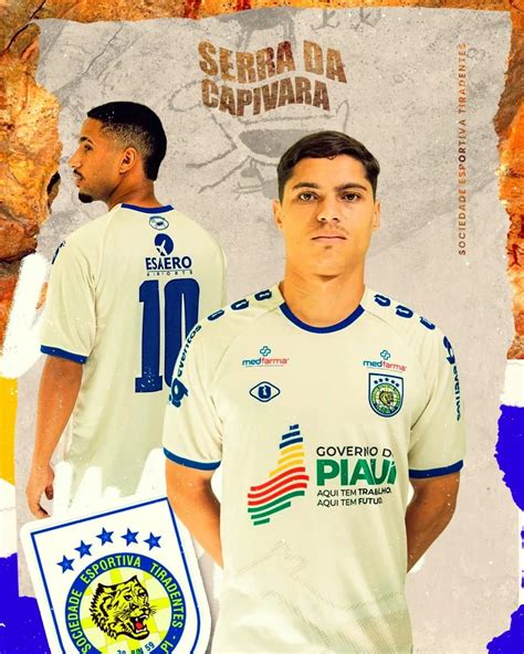 Representante Do Piau Na Copinha Tiradentes Apresenta Uniformes