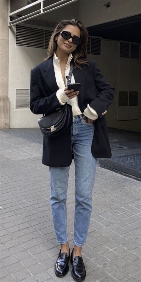 Pin By Arlene Pocevic On Style In Blazer Outfits Casual Blazer