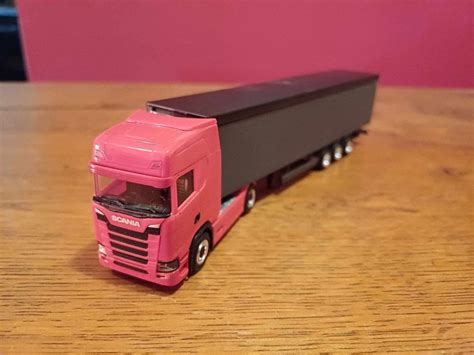 Herpa Scania Cs Mit Schubbodenauflieger Kaufen Auf Ricardo