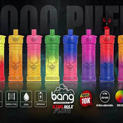 Cigarette électronique Jetable Bang King MAX 10000 Bouffées Vape