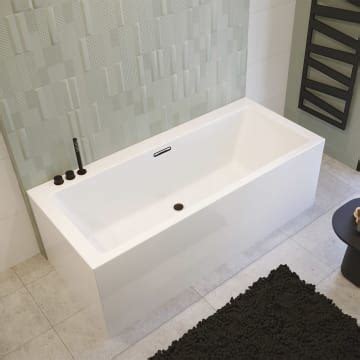 Riho Lugo Wall Rechteck Badewanne Plug Play Links 180 X 80 Cm MEGABAD