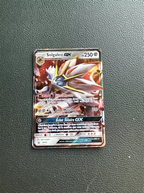 CARTE POKÉMON SOLGALEO GX SM16 NEUF EUR 15 00 PicClick FR