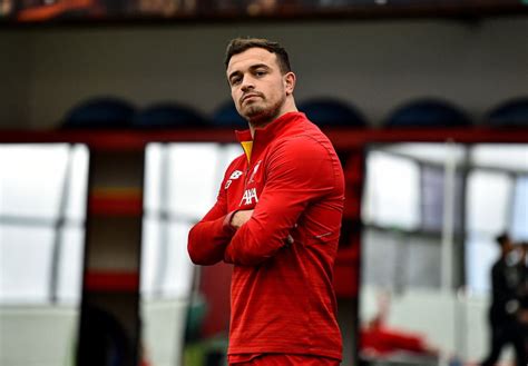 Liverpool Fans React As Xherdan Shaqiri Resumes Training