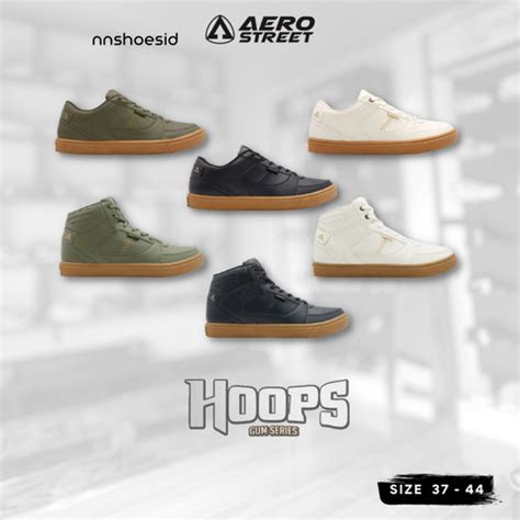 Jual Aerostreet Massive Hoops Gum Sepatu Sneakers Pria Wanita