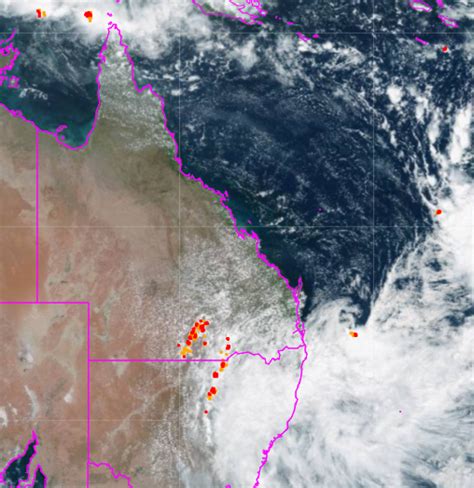 Bureau Of Meteorology Queensland On Twitter Rainfall Easing In Seq