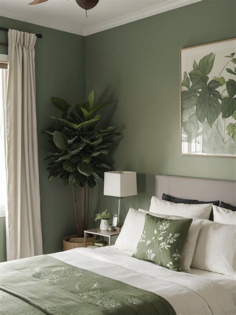 Refresh and Revitalize: Green Bedroom Decor Ideas for a Calm Space ...