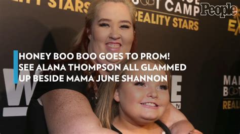 Honey Boo Boo Goes to Prom! See Alana Thompson All Glammed Up Beside ...