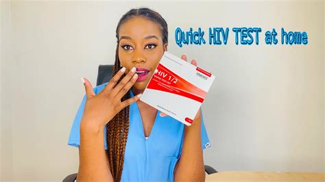 Demonstration Of An Hiv 12 Home Test Kit Own Your Health E6 Youtube