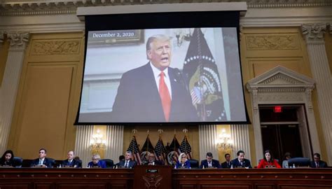 US House Jan 6 Committee Votes To Subpoena Donald Trump