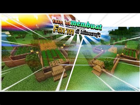 Cara Membuat Pertanian Farm Di Minecraft Simple YouTube