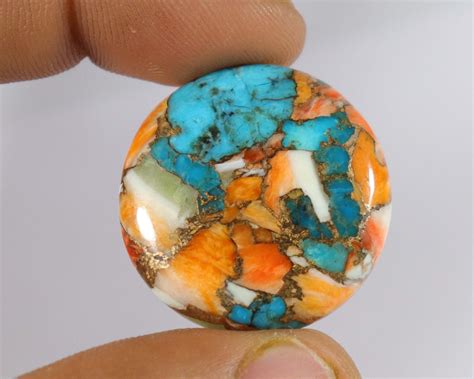 Aaa Oyster Copper Turquoise Cabochon Natural Turquoise Etsy India