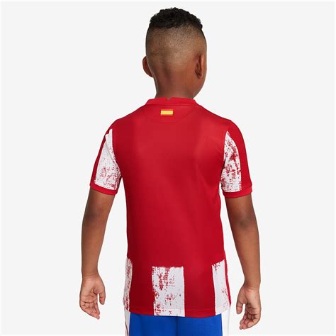 Maglia Nike Atletico Madrid 21 22 Junior Primo Kit Stadium Manica Corta