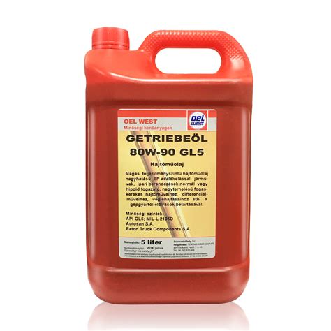 Oest Gear 80W-90 hajtóműolaj GL-5 - Pel Kft.