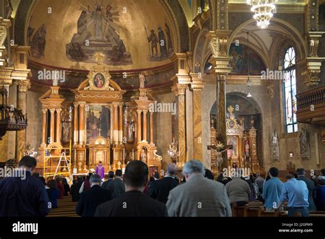 Interior of St. John Cantius church in Chicago Stock Photo - Alamy