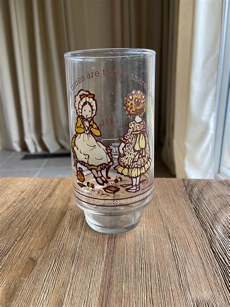 Vintage Coca Cola Holly Hobbie Glass Etsy