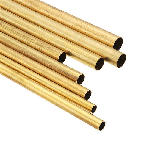 8 15mm Diameter Brass Round Bar Rod Circular Tube 30cm