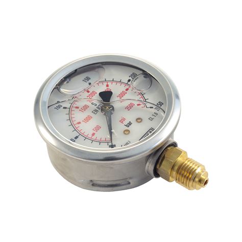 WIKA Glycerin Manometer Senkrecht 63mm XPS TecParts