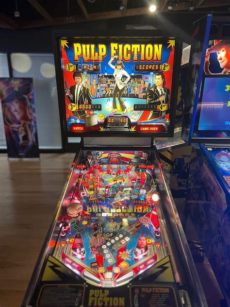 The First Pulp Fiction Pinball Is Now On Location